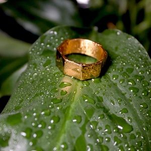 Shape Gold Ring - SALE